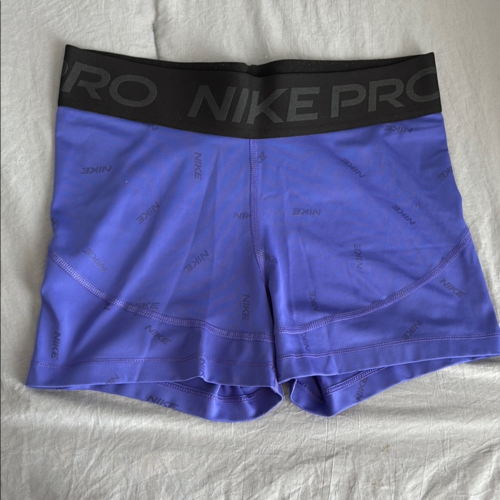 Nike Women's Pro Purple Shorts